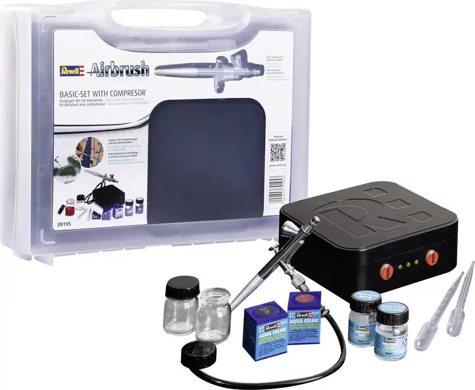 Revell Airbrush Basic Set s kompresorem Oblíbený