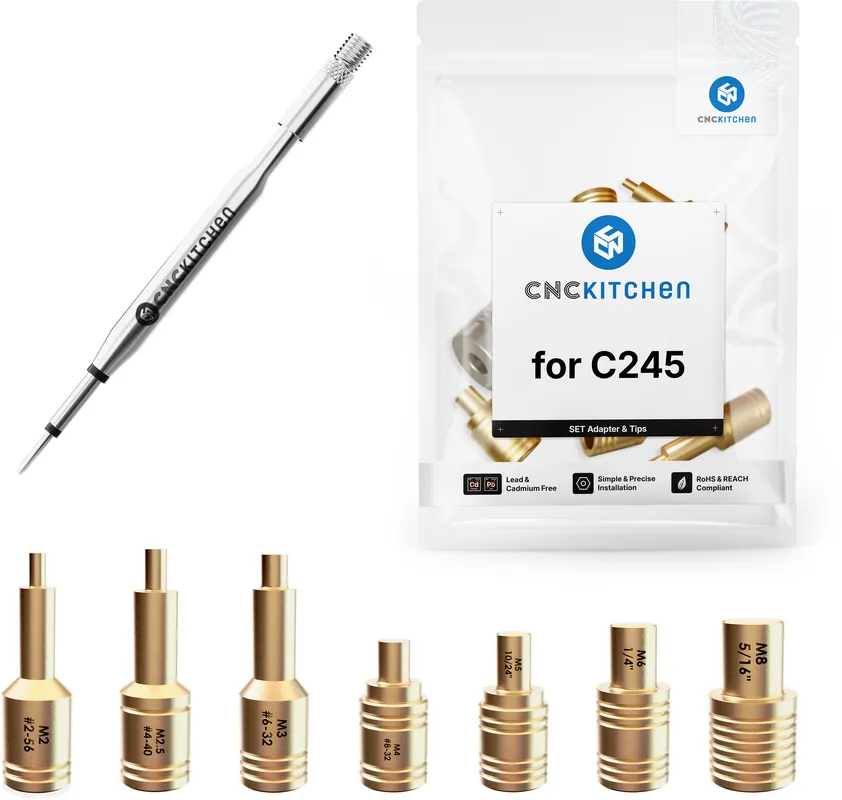 Víkendová Akce CNC Kitchen Tavicí pomůcky + adaptér C245