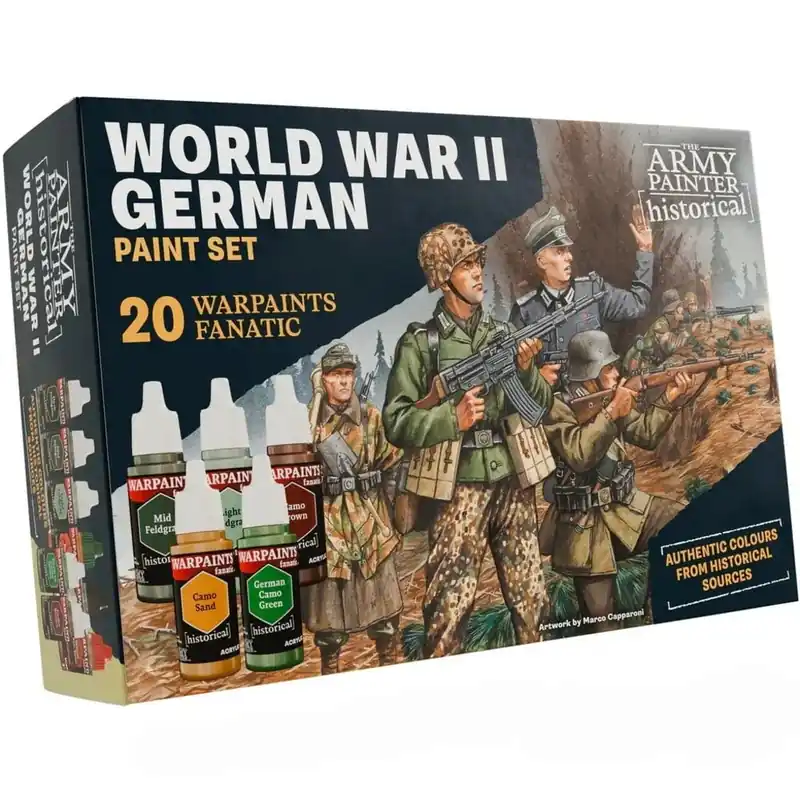 The Army Painter Historical: World War II German Paint Set Nejlepší Volba